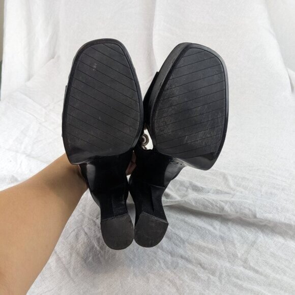 Zara Black Platform Heels - Picture 7 of 10